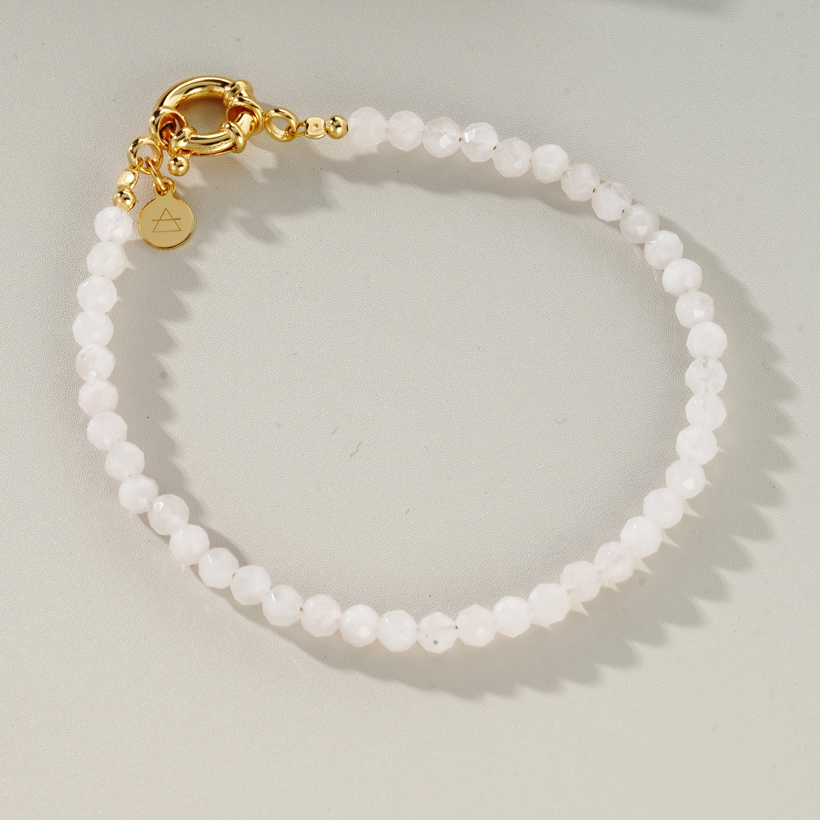 Bracelet Raw - Cuarzo Rosa